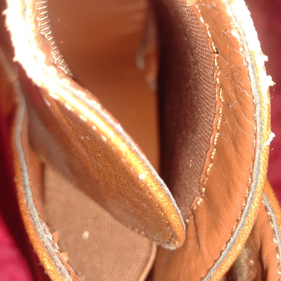 Women's apt 9 wedge heel slide on boots size 9.5 shoes - Picture 5 of 9